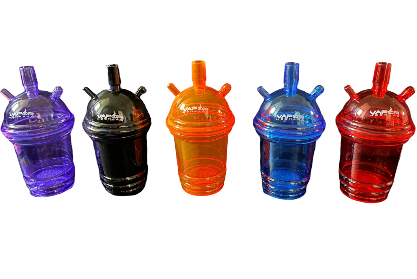 5 Colors of Portable Hookah 10" Cup Set with LED light & accessories. Smoking that Easy to Carry for Home, Cars & Parties